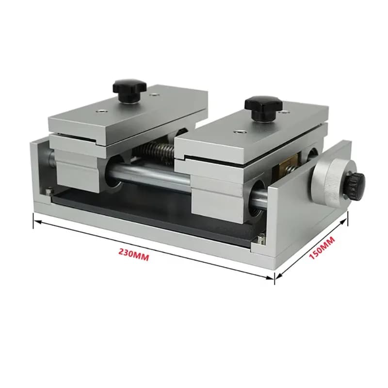 【Hot】Fixture Worktable Gold Silver Metal Ceramics Clamp Table Thin Foil Holder For Laser Marking Cutting Engraving Machine