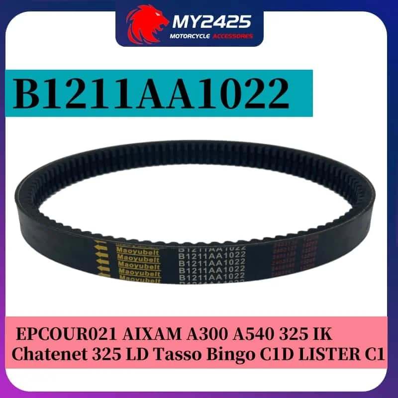 Cinghia di Trasmissione del motociclo Cinghia di Trasferimento Per B1211AA1022 EPCOUR021 AIXAM A300 A540 325 IK Chatenet 325 LD Tasso Bingo C1D LISTER C1