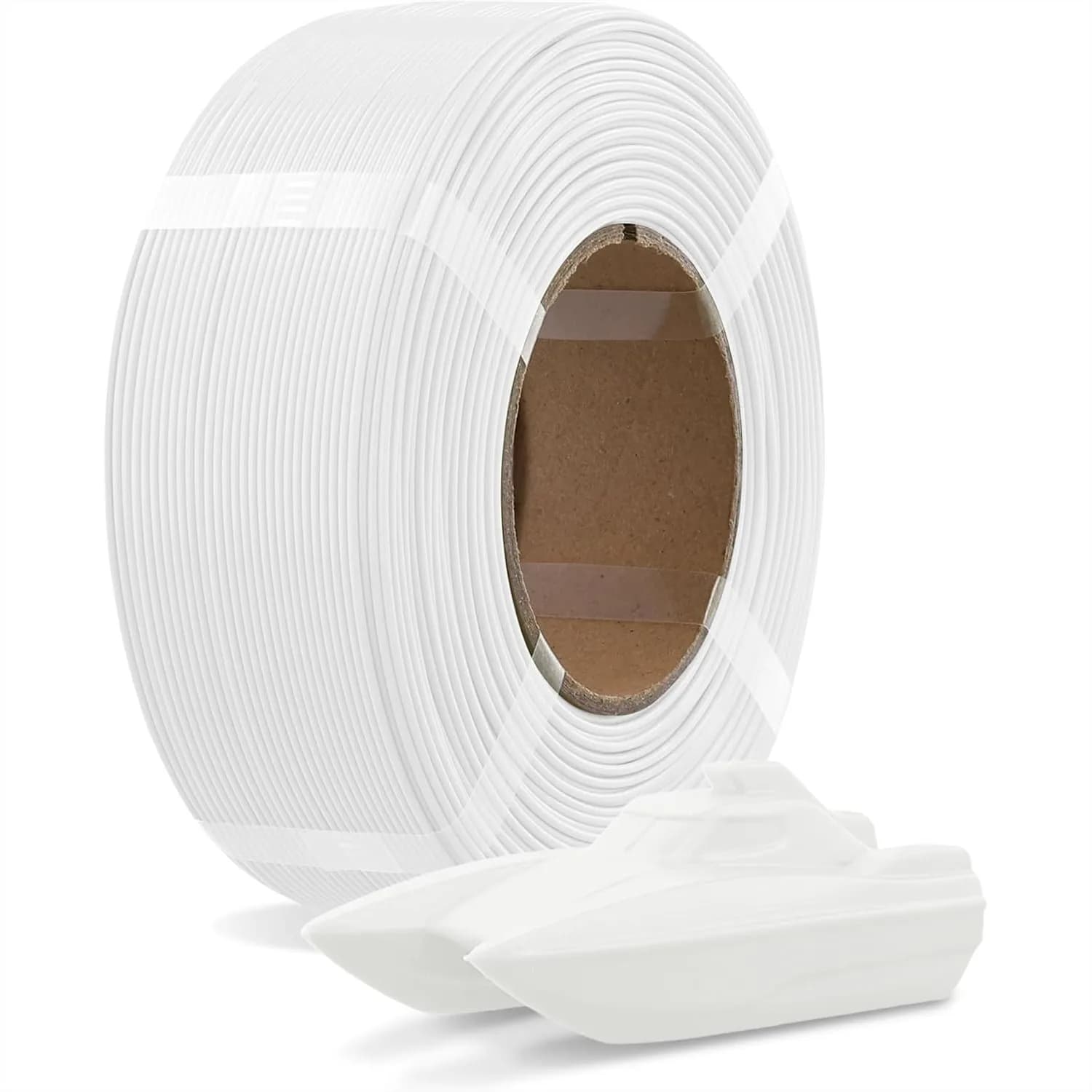 Filamento PETG per Stampante 3D 1.75mm Senza Bobina, Ricarica da 1kg, Compatibile con Bobina Riutilizzabile Bambu Lab per Stampanti FDM