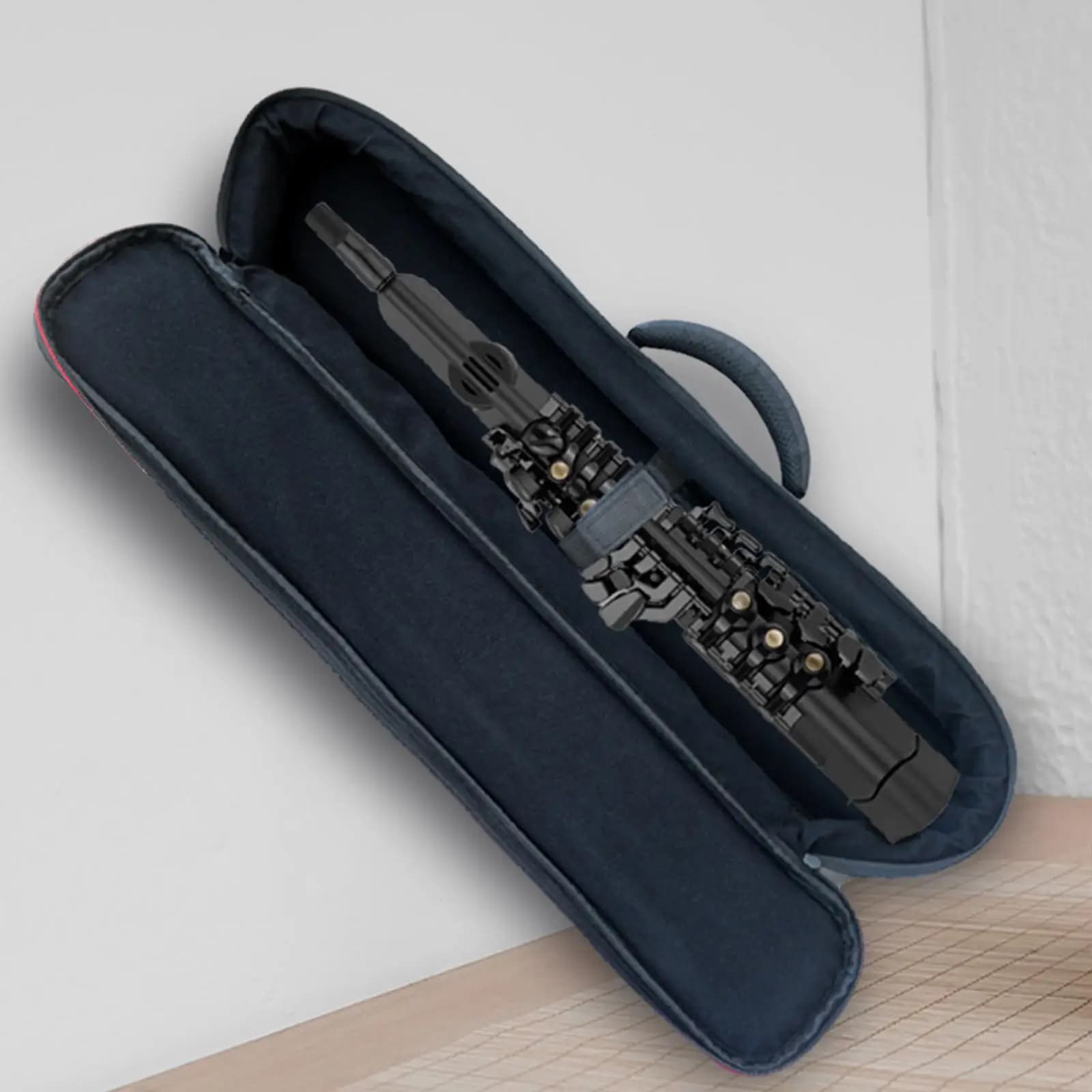 610 borsa per sassofono in tessuto Oxford con manico in custodia resistente all'acqua Sax Gig Bag zaino per il trasporto custodia per clarinetto