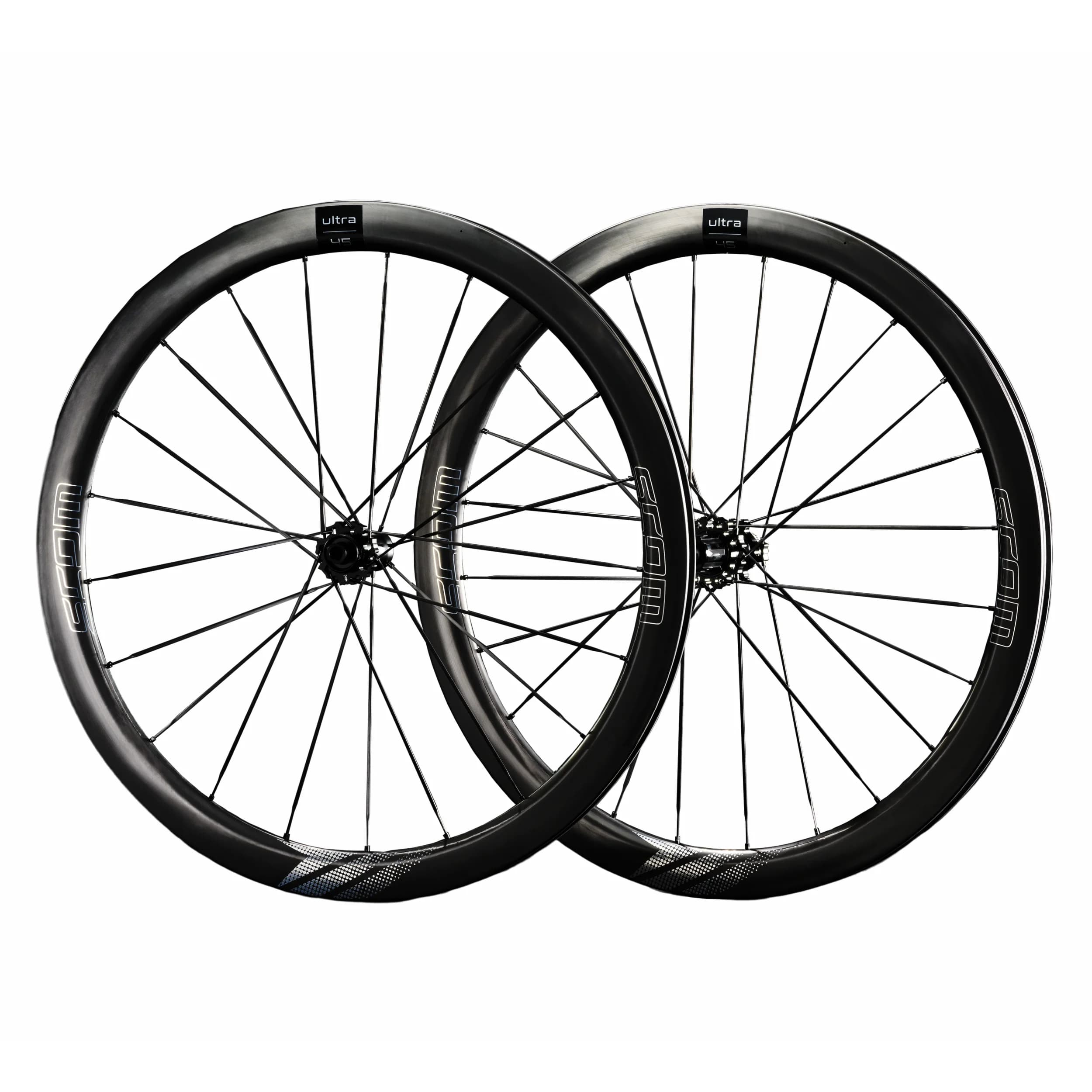 Set di ruote SCOM Coltello in carbonio Serie ULTRA Wind Blade Larghezza strada 25/28mm 700c Freni a disco in carbonio lucido Set di ruote per bici da strada