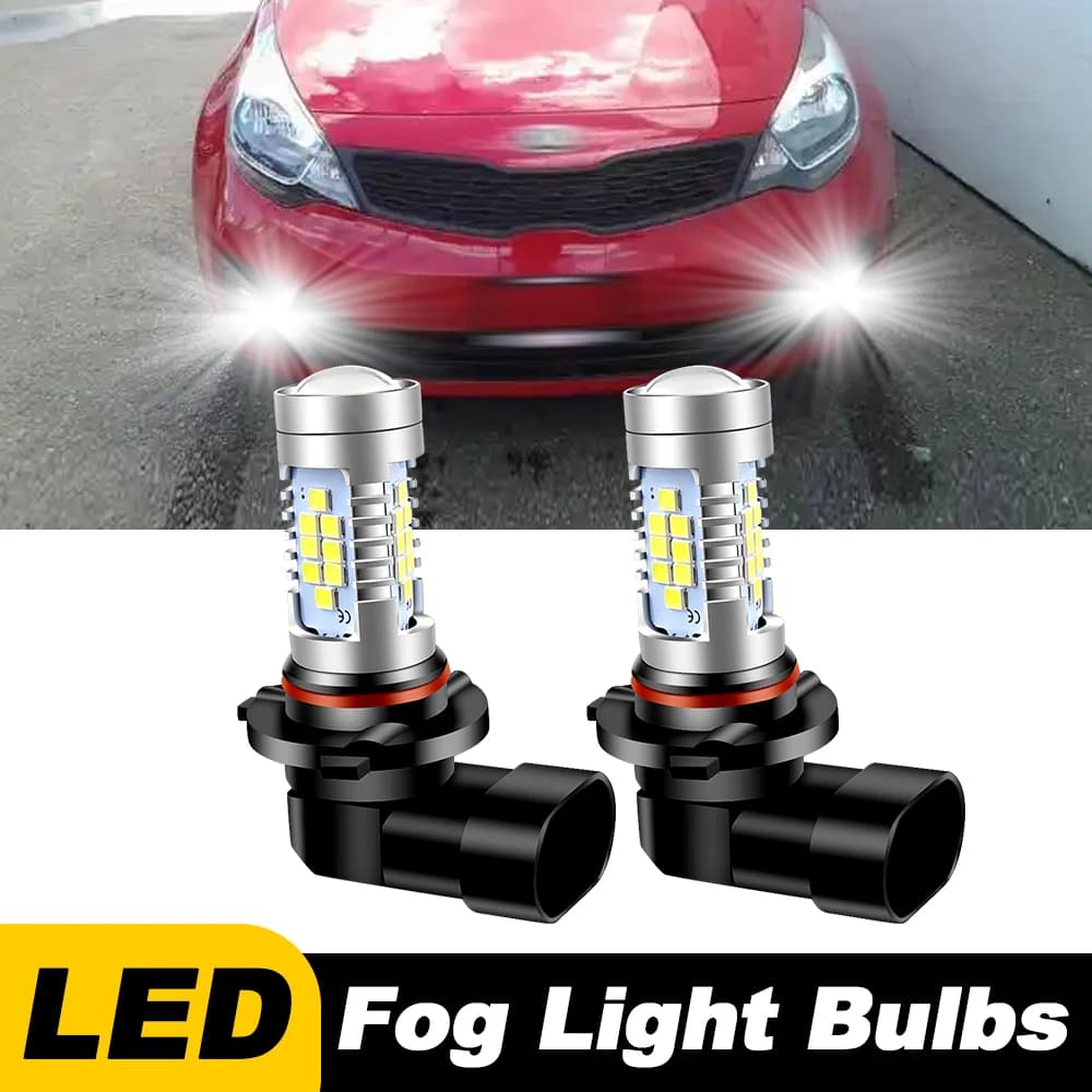 2 pezzi Per Kia Rio 2012 2013 2014 2015 2016 2017 2018-2020 Auto LED Fendinebbia Anteriore Blubs 9006 HB4 Lampada Bianca Canbus Accessori