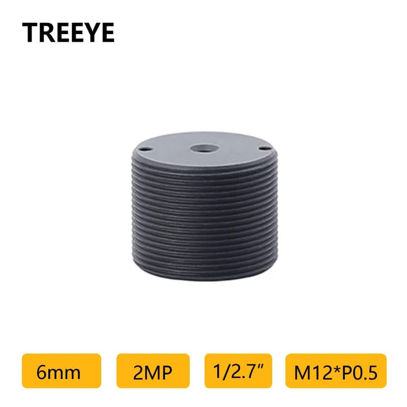 HD 2MP 6mm Obiettivo stenopeico 650nm Filtro IR M12 Campanello Videocitofono IP ADH Obiettivo telecamera conica 2MP 1080P Obiettivo CCTV a cono piatto