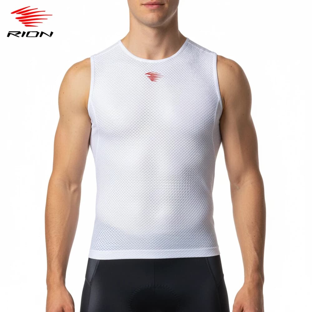 RION Men's Cycling Vest Sleeveless Underwear Basic net breathable Bike Bike Road Bike Outdoor Sports Gym All seasons