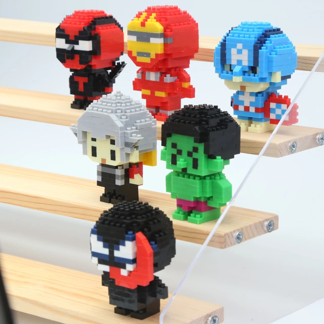 Building Blocks Disney Mini Connectini Particle Figure Movable Assembly Model Cartoon Puzzle Character Toys for Birthday Gifts