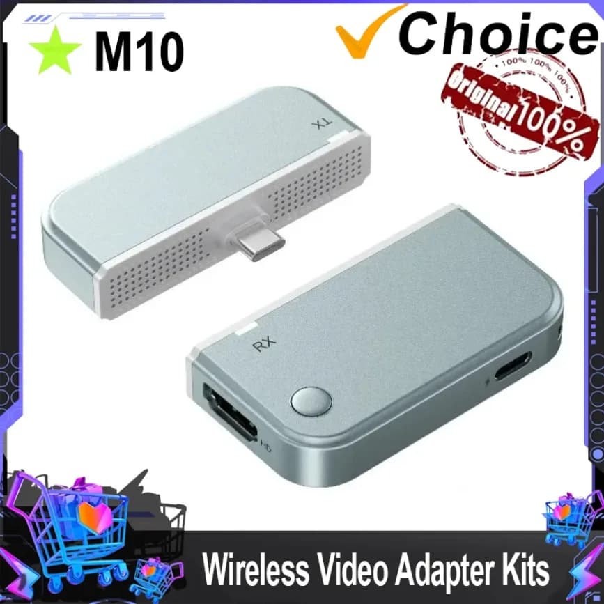 Receiver wireless video transmitter 50M 1080P HDMI compatible extender display cable Screen mirror for PC camera to TV
