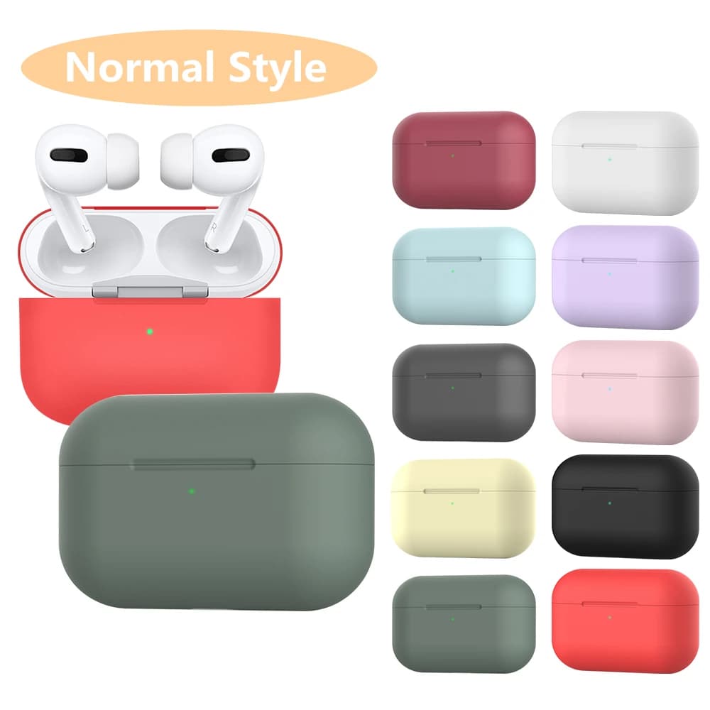 1 custodia protettiva in silicone per Apple AirPods Pro, AirPods 3, custodia Bluetooth per Air Pod Pro 3, accessori per auricolari.