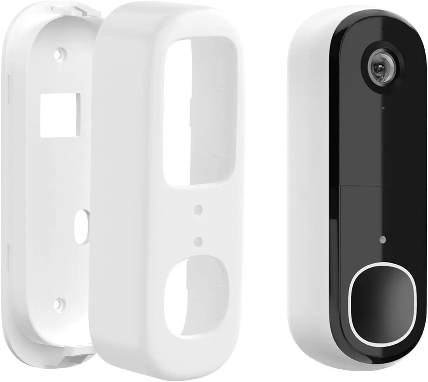 Anti-Theft Doorbell Bracket for Arlo Video Doorbell 2K 2nd Gen, No-Drill Mounting, Weatherproof Protection, Ideal for Homes