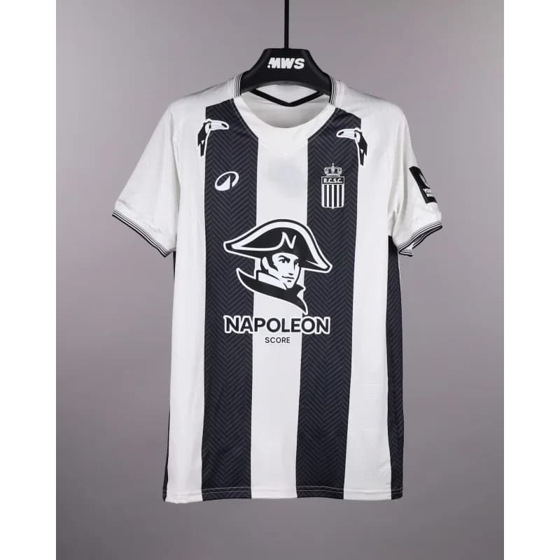 2026 Summer New Model Royal Charleroi Club 2026 Season Home Sportswear Shirt - Summer Breathable Quick-Drying Sport T-Shirt Top