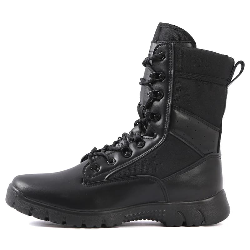Stivale da uomo Scarpe leggere con foro traspirante Stivali comodi in microfibra Escursionismo all'aperto Trekking Scarpa da allenamento per viaggi