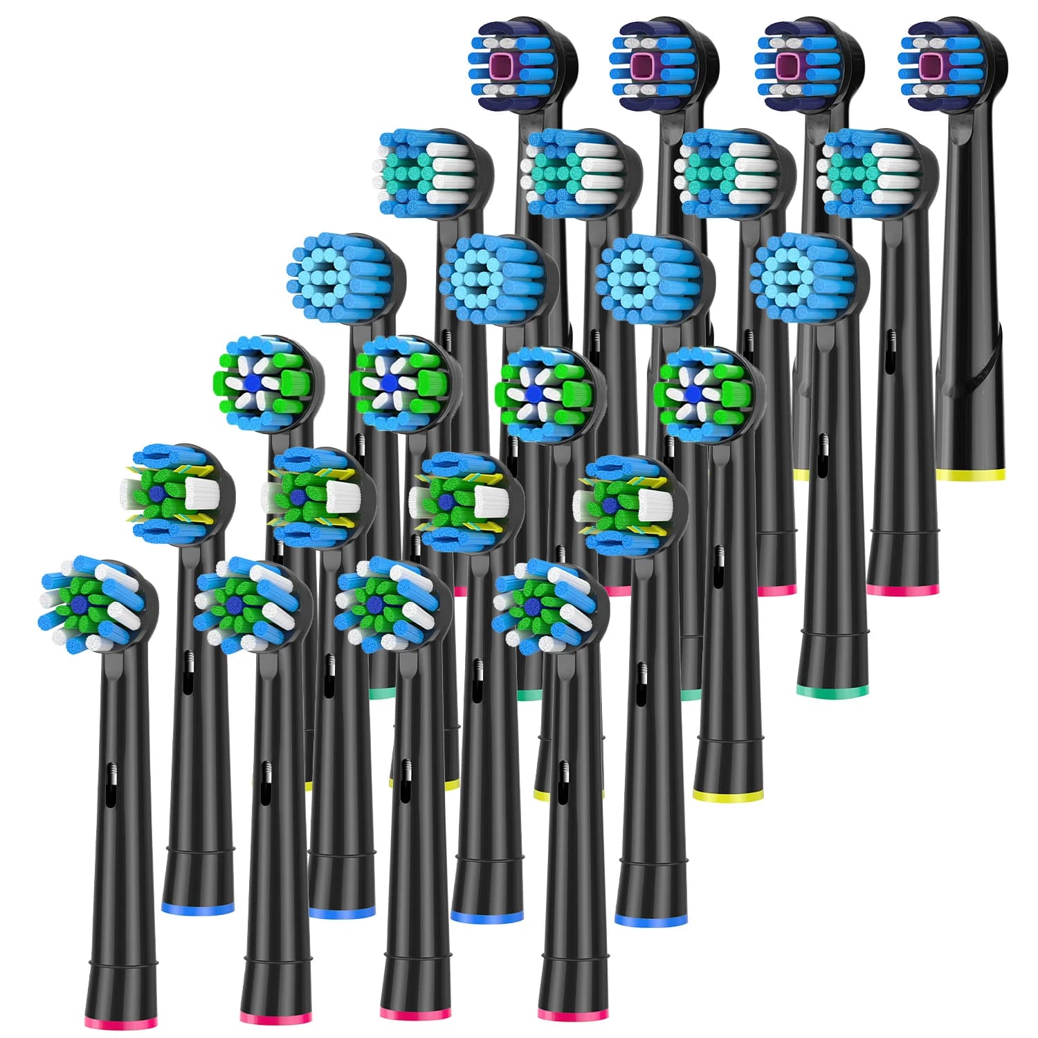 Ugelli per testina per spazzolino da denti di ricambio Oral B Sensitive Clean Sensi Testina per spazzolino ultrasottile per la cura delle gengive per oralb