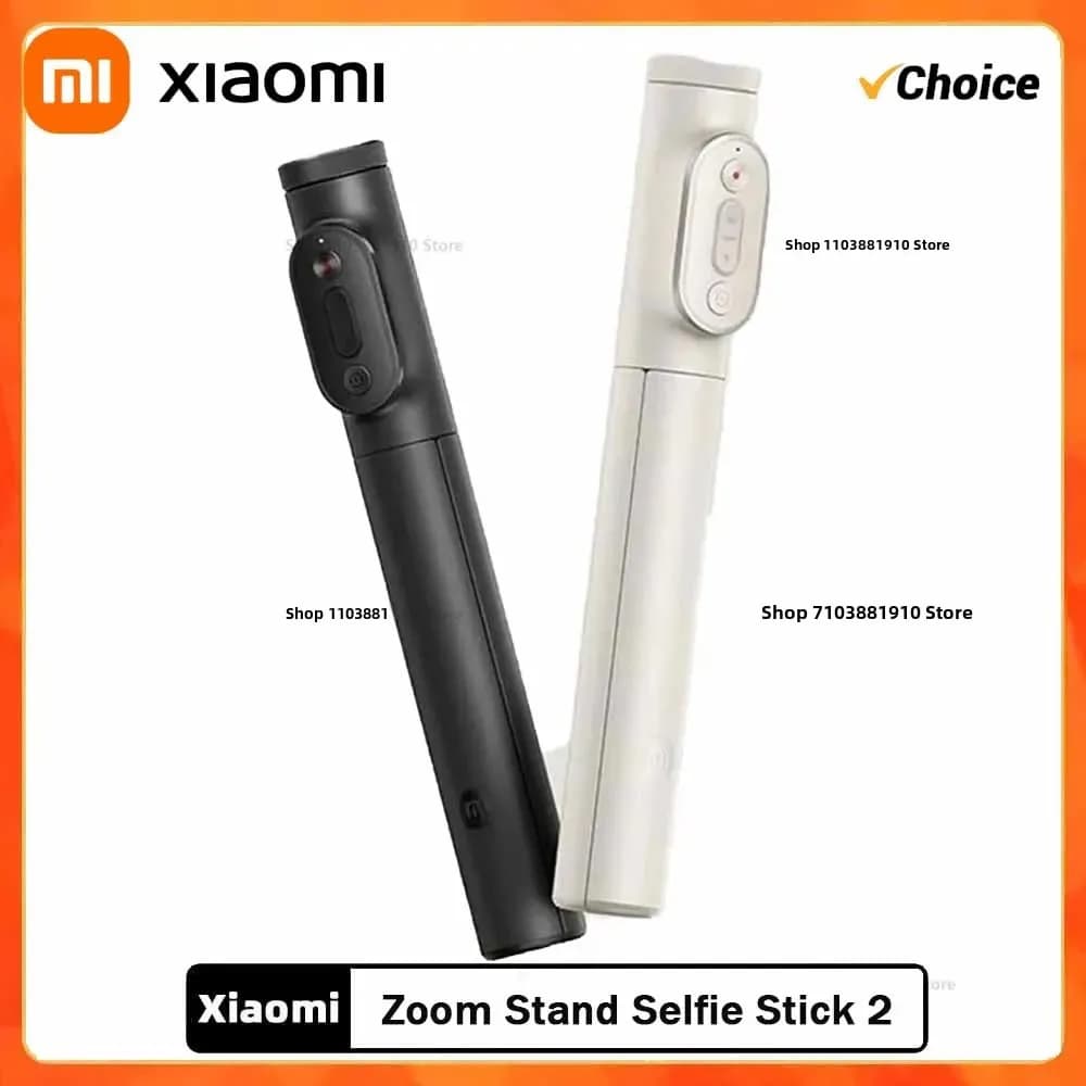 2025 Nuovo Xiaomi Zoom Staffa Selfie Stick 2 Bluetooth multifunzione portatile Schnellstart Kamera Bastone selfie con zoom con un clic