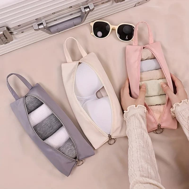 Borsa portaoggetti per biancheria intima da viaggio, biancheria intima portatile, calzini, confezione per abbigliamento, borsa portaoggetti, abbigliamento impermeabile portatile