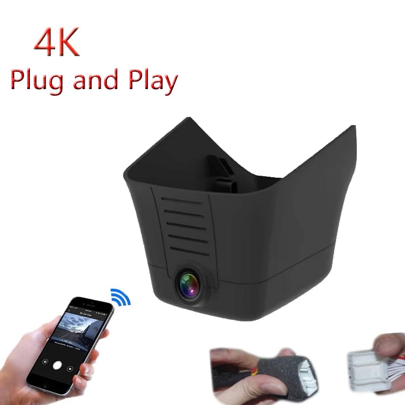 4k Plug And Play For Jaguar E-Pace 2024 R-DYNAMIC Auto Wifi DVR Video Recorder Dash Cam Black Box UHD 2160P Night Vision