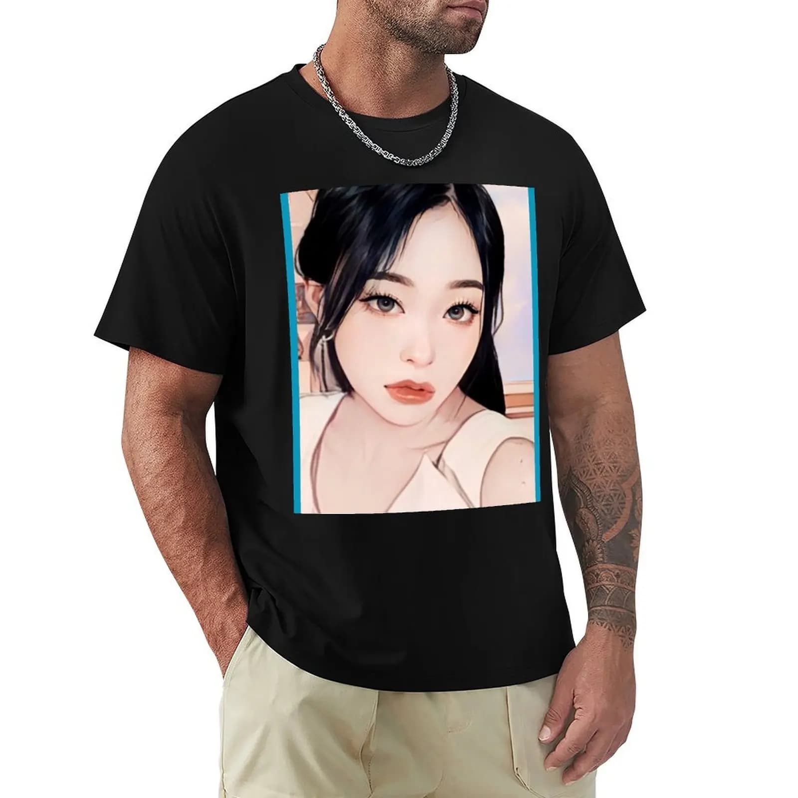 Dreamcatcher Apocalypse Save Us Light Gahyeon T-Shirt cotton t shirts man 100% T-Shirt