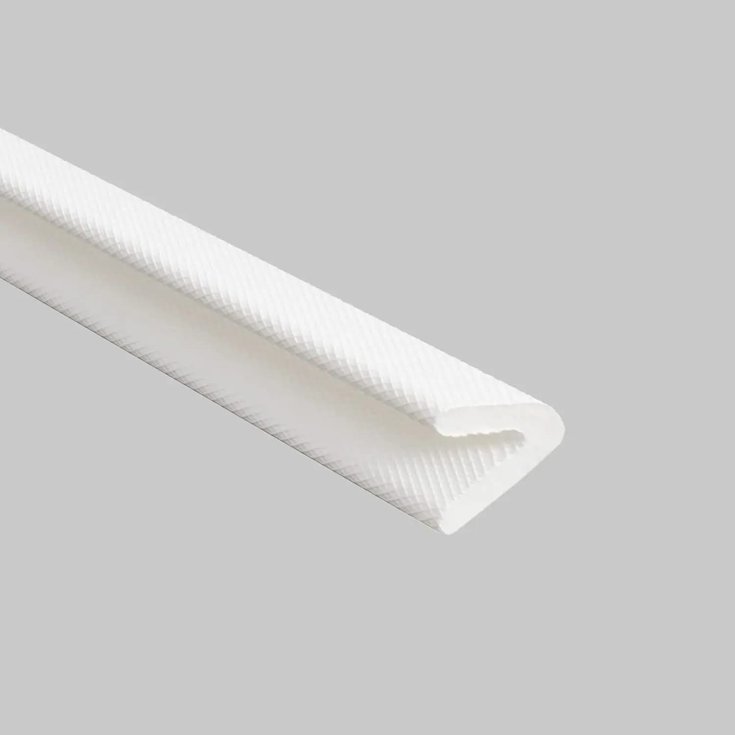 Guarnizione per Porta a V, Striscia Isolante in Schiuma per Fessure, Riduzione del Rumore, Risparmio Energetico, Bianca, 1/2x1/2x26Ft