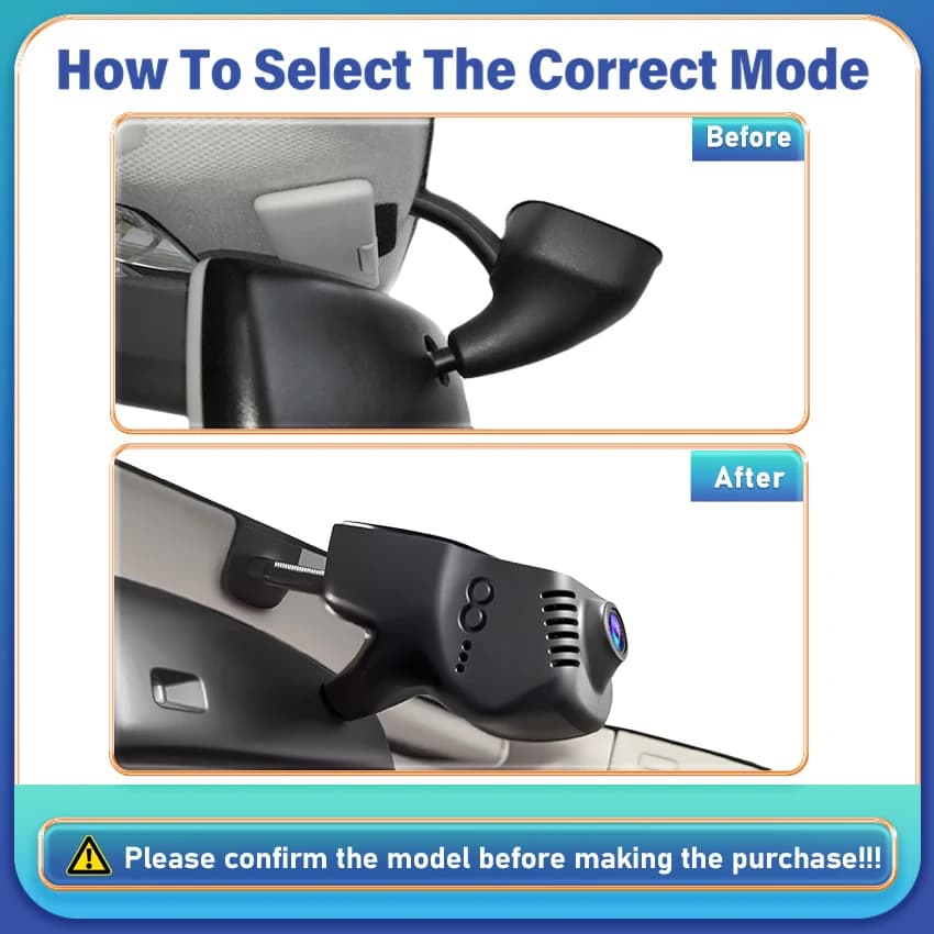 Telecamera per auto per Volkswagen Tiguan MK1 2011, per VW Jetta 2015, per Skoda Octavia 2010-2013, Dashcam 4K, DVR, Registratore per auto.