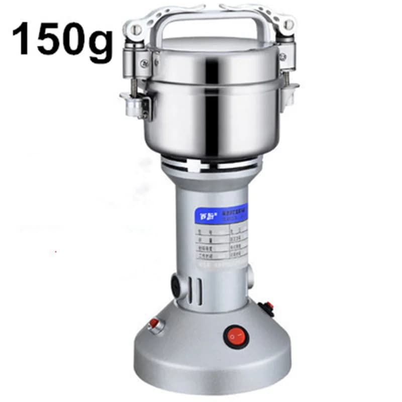 150G grani spezie cereali caffè cibo secco smerigliatrice macchina Gristmill Home Beans Espresso medicina elettrica frantoio in polvere 1200W
