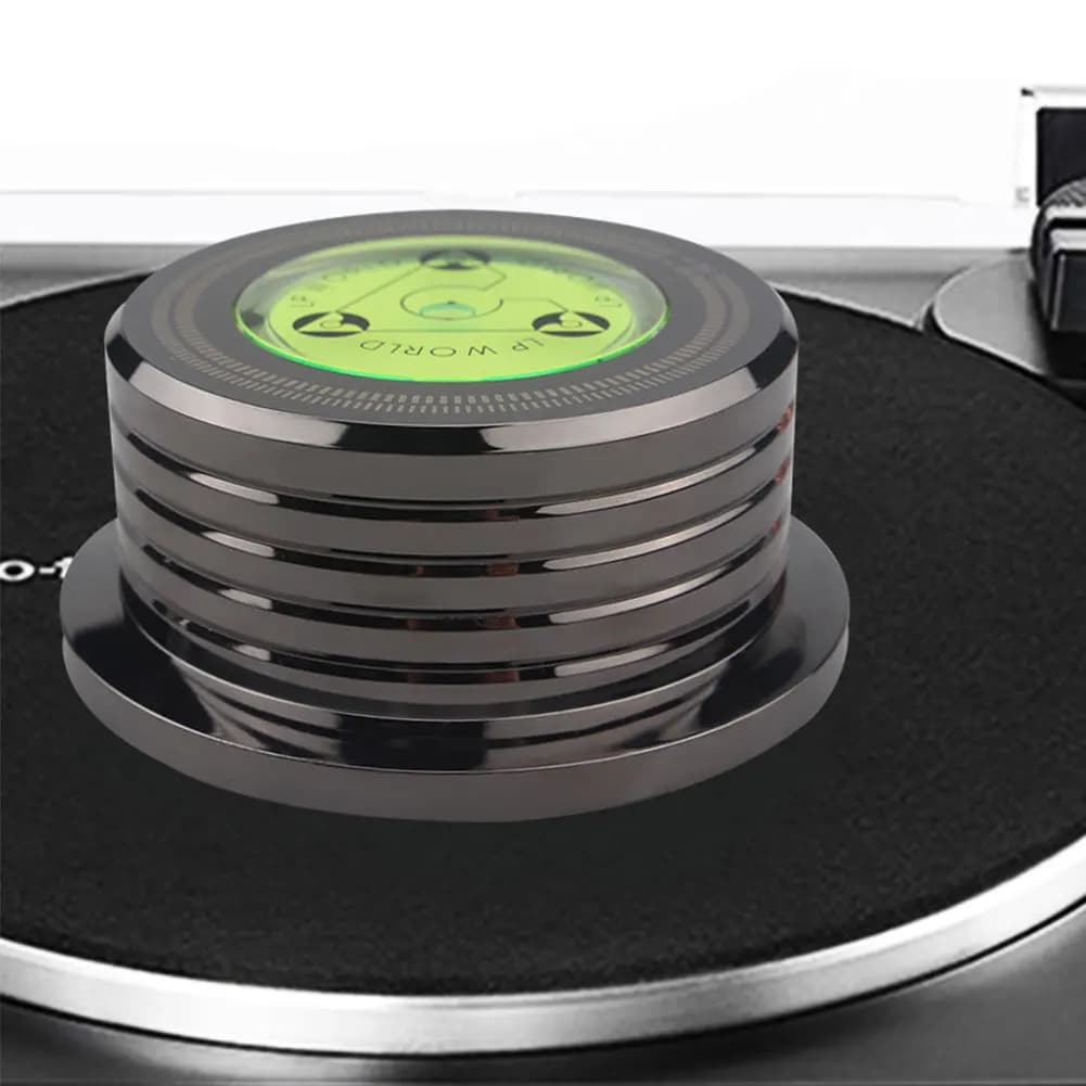 LP 50Hz disc stabilizer, Metal weight for turntables, Audio Accessories