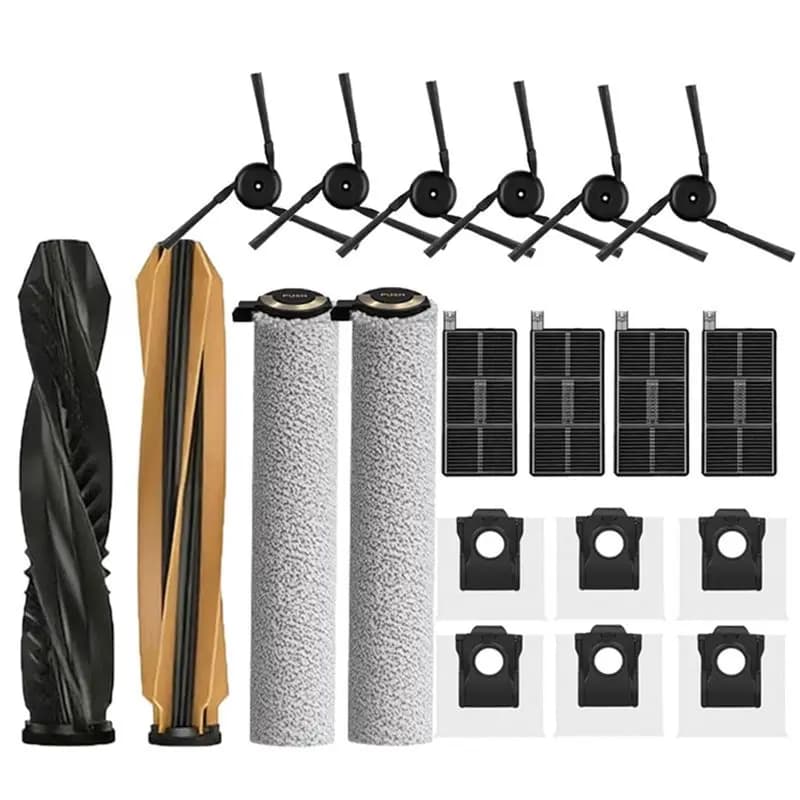 X11A 20Pcs For Dreame X50 Pro Ultra Aqua 10 Ultra Roller Complete / RLH31CE Accessories Robot Vacuum Cleaner