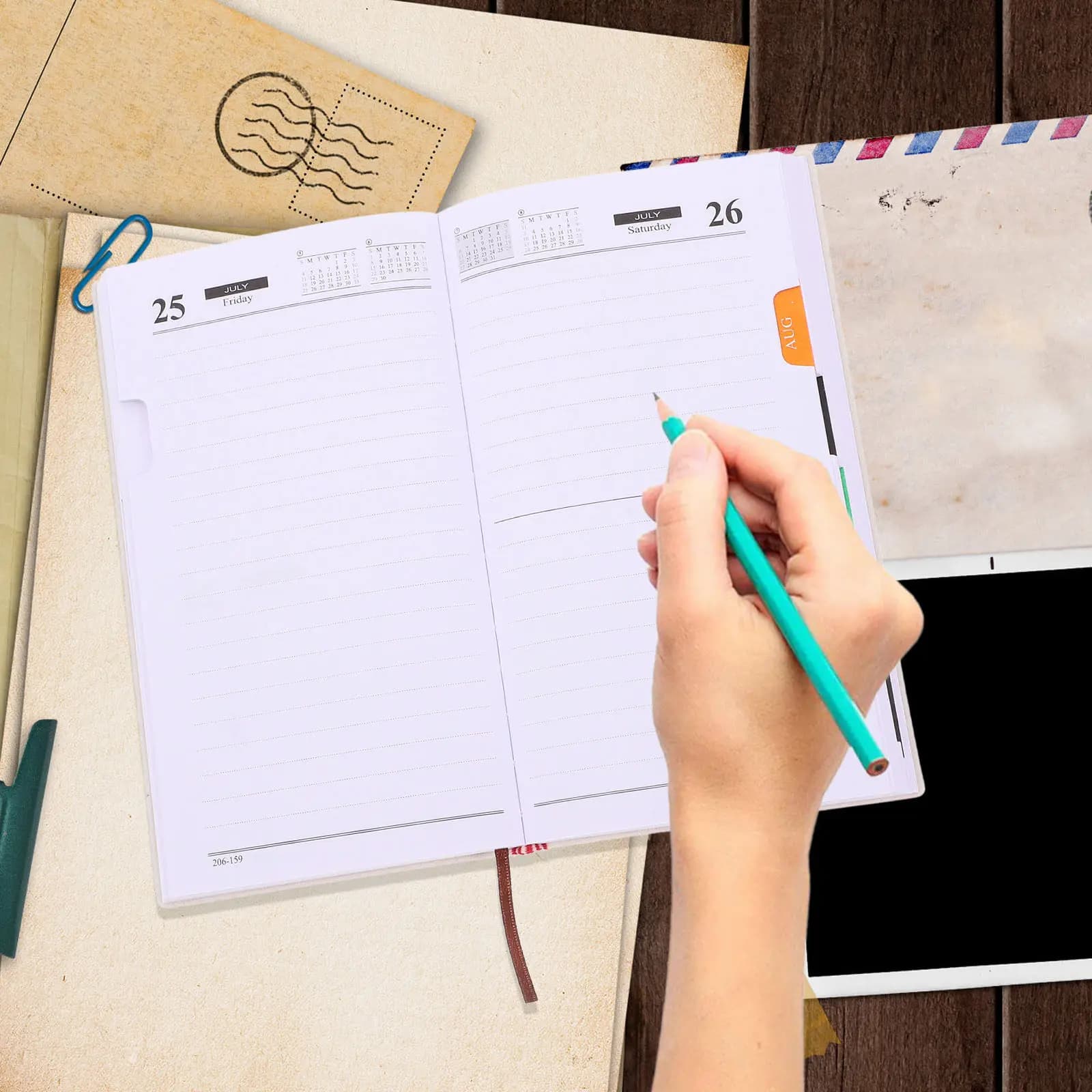 Agenda 2025, Quaderni e Diari, Pianificatore Mensile e Giornaliero, Agenda Rossa per Appuntamenti e Scuola