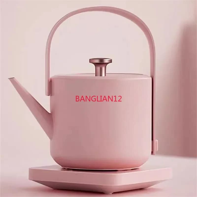 220V Retro Style Electric Kettle 600ML Stainless Steel Water Boiler 1200W Thermostat Teapot Fast Boiling
