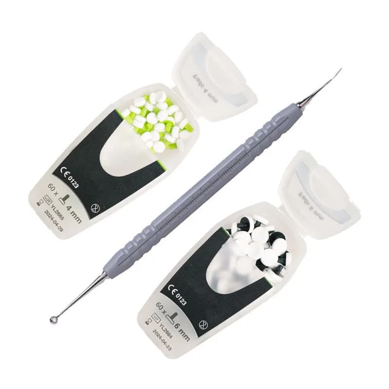 Dental Resin Filling Spatula Dental Molding Tool for Front and Rear Composite Resin Tool for Modeling Foam Teeth Whitening Tool