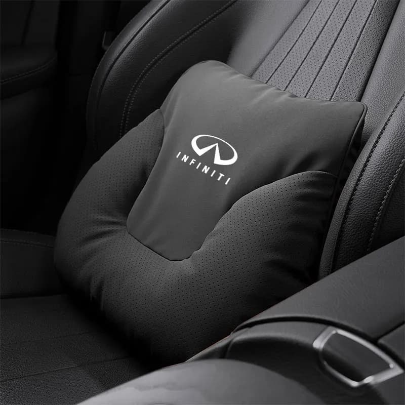 Adatto per poggiatesta e cuscino cervicale per auto Infiniti Q50L/QX50/QX60, cuscino per sedile Q70L, cuscino lombare per auto