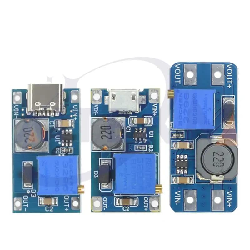 1 pc MT3608 DC-DC Step Up Converter Booster Power Module Boost Step-up Board Max Output 28V 2A for Arduino DIY Kit