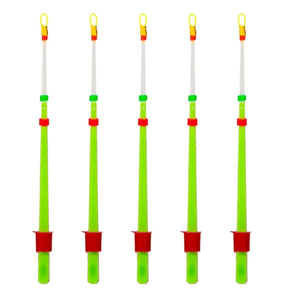 5Pcs fishing rod on ice extension rod Mini fishing rod on ice winter tip top pole front section Bobber fishing instruments