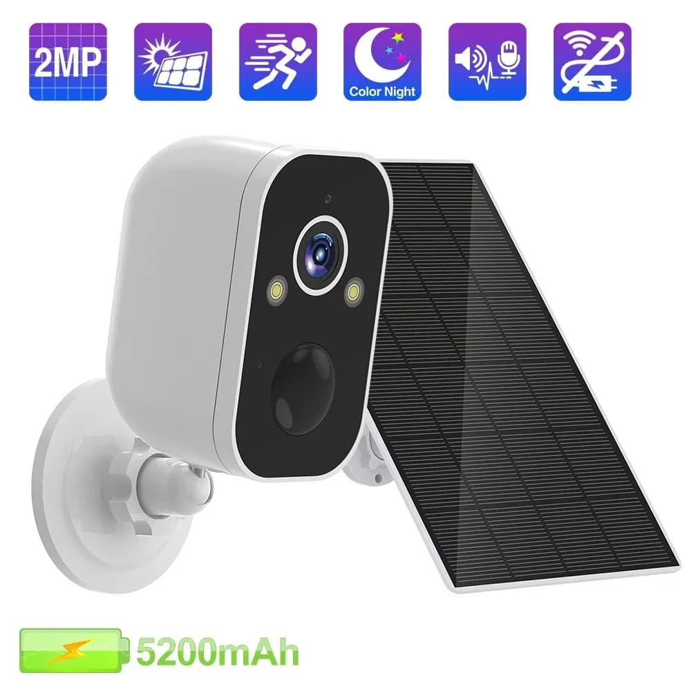 Monitoraggio remoto 4G Citofono a induzione del corpo umano Telecamera IP66 Telecamera wireless per visione notturna a doppia luce Monitoraggio solare