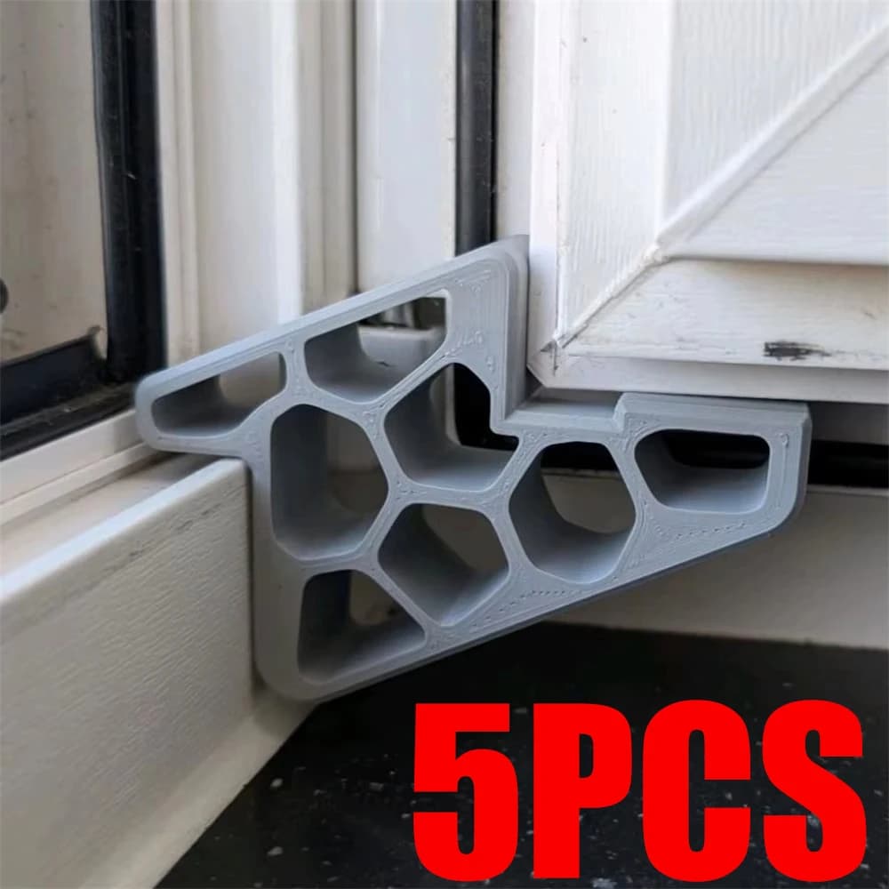 1 sliding door with heavy loads wedge, suitable for indoor use, easy to install/remove, compatible with balcony doors and windows