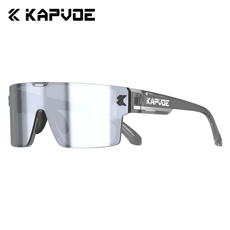 KAPVOE Doppio magnete assorbe strati Occhiali da ciclismo Occhiali da sole sportivi all'aria aperta di moda Occhiali da bici da strada MTB Occhiali da sole da guida