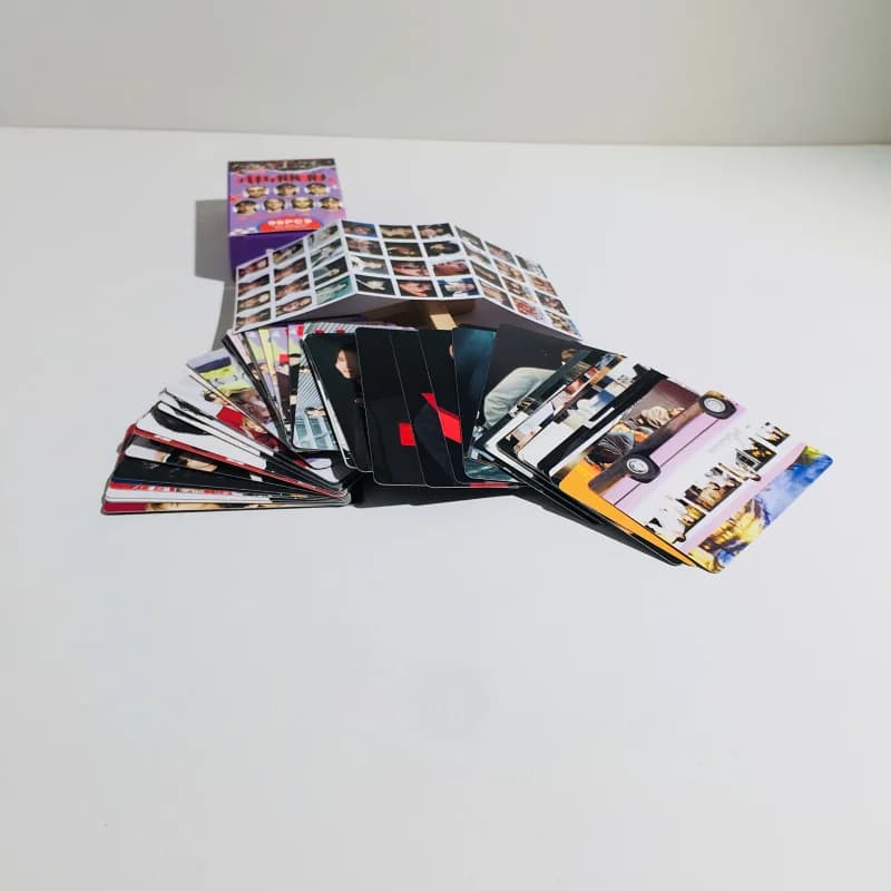 Postcard photo cardBGrouptsFlashcard Creative Decoration Gift Box：96pcsFirst new work |60A card + 36Stickers，Complete collection