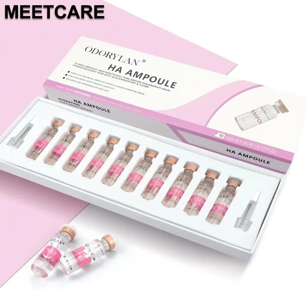 Hyaluronic acid serum face skin repair essence rejuvenating hydrating hydrating firming anti aging