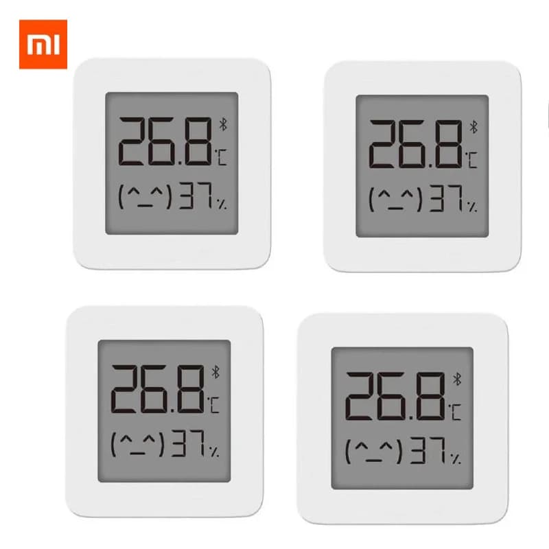 Original Xiaomi Mi Bluetooth Smart Thermometer 2 Wireless Smart Electric Digital Hygrometer Thermometer Work with Mijia APP