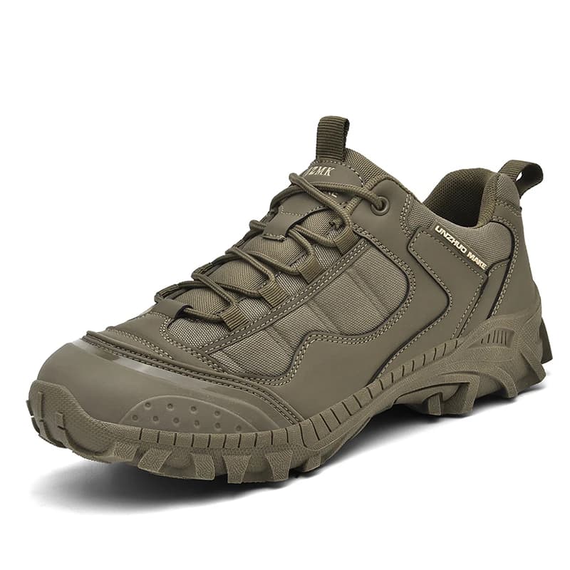Stivali tattici da uomo antiscivolo da lavoro con lacci Scarpe militari unisex Stivali da trekking all'aperto Desert Top Stivali militari maschili Forze speciali