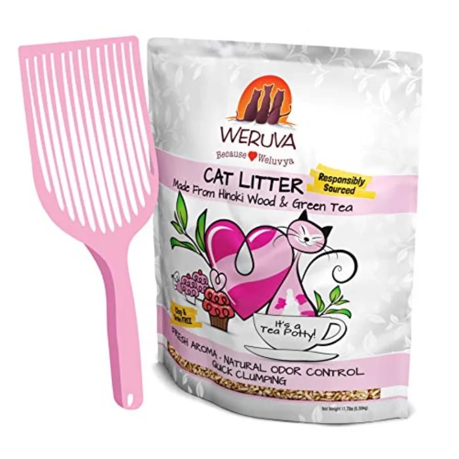 Paletta per Lettiera per Gatti e Lettiera in Pellet It's Potty Time, 11,7 Libbre