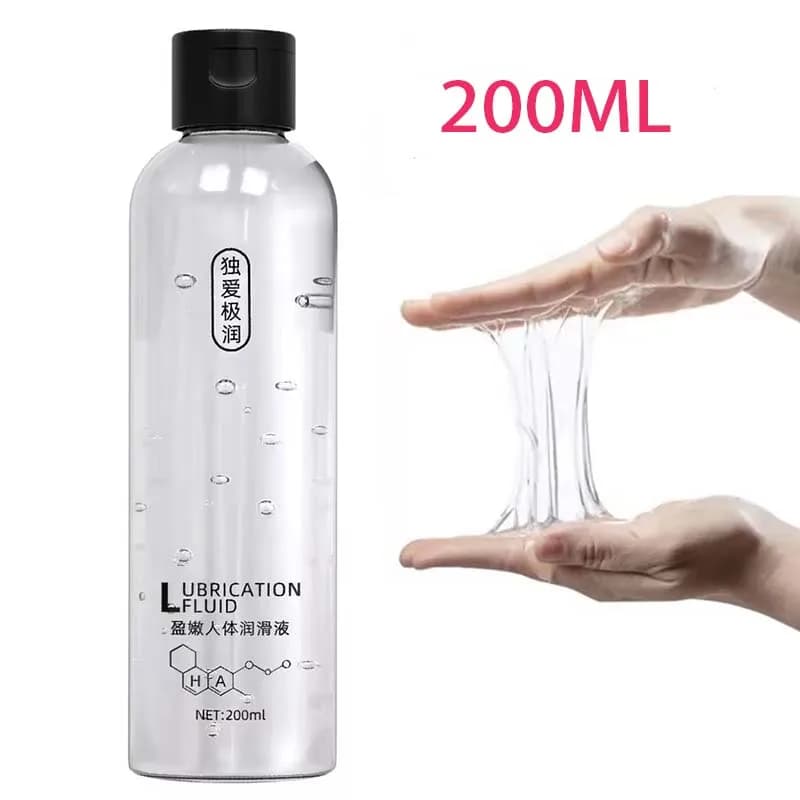 60ML/200ML/500ML water-based underwear hypoallergenic quick drying not fat easy to clean for men and women