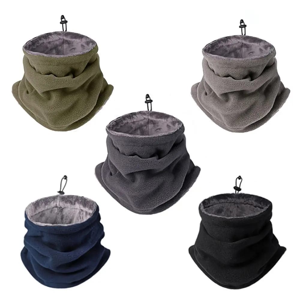 Warm Polar Fleece Soft Neck Warmer Face Mask Headwear Sport Scarf