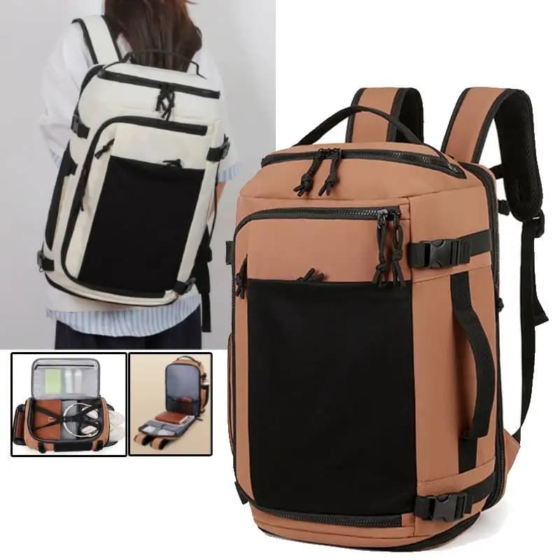 Zaino da viaggio da uomo Borsa per laptop da lavoro Zaino da allenamento casual Borsa da arrampicata per escursionismo all'aperto Zaino leggero per il fine settimana