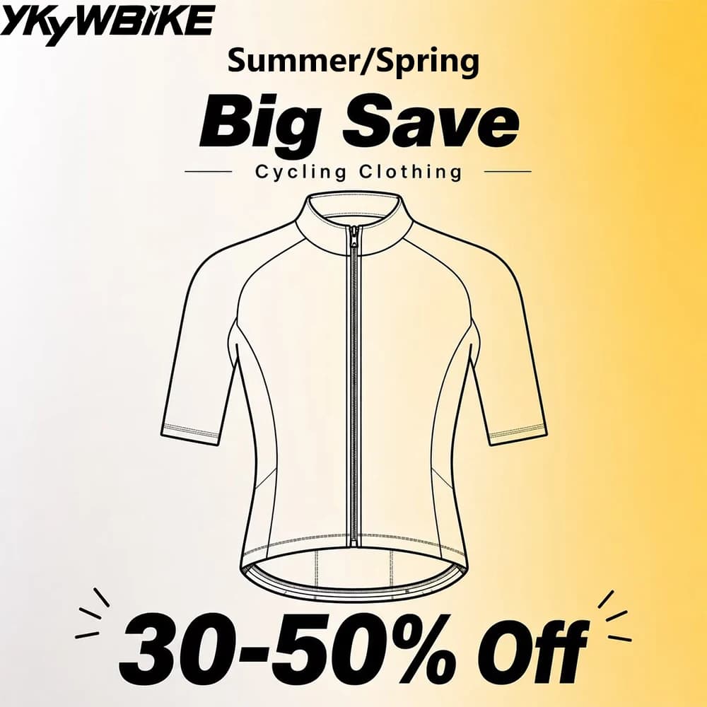 Abbigliamento Ciclismo YKYWBIKE: Maglia e Pantaloncini da Ciclismo Estivi/Primaverili per Uomo e Donna, Set Base Layer per Bici da Strada