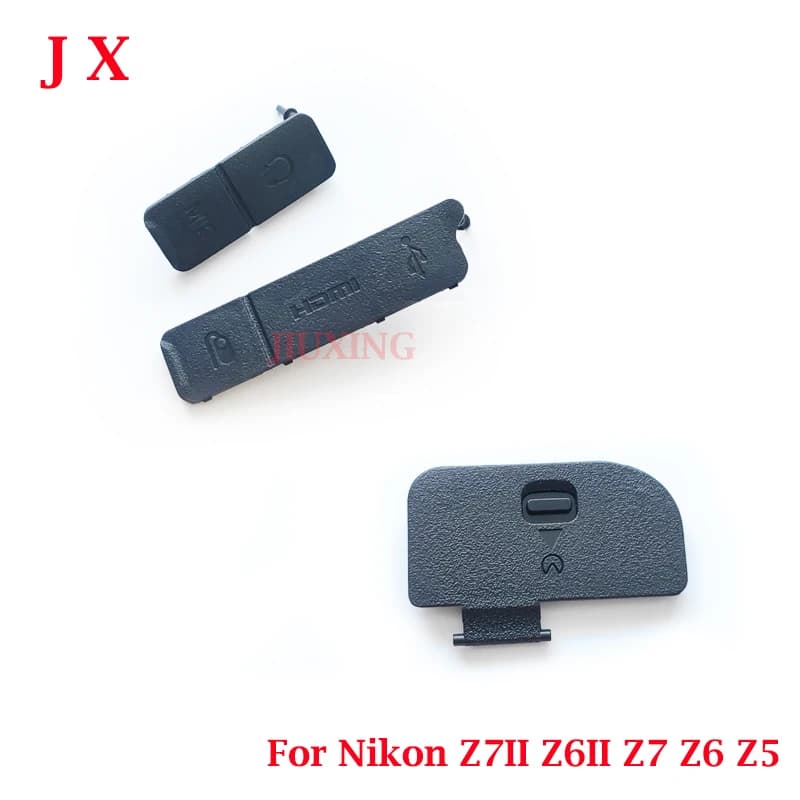 NUOVO Per Nikon Z5 Z6 Z7 Z6II Z7II USB Gomma HDMI Copertura Laterale Borsette USB Batteria Porta Copertura Parti di Riparazione Della Fotocamera Digitale