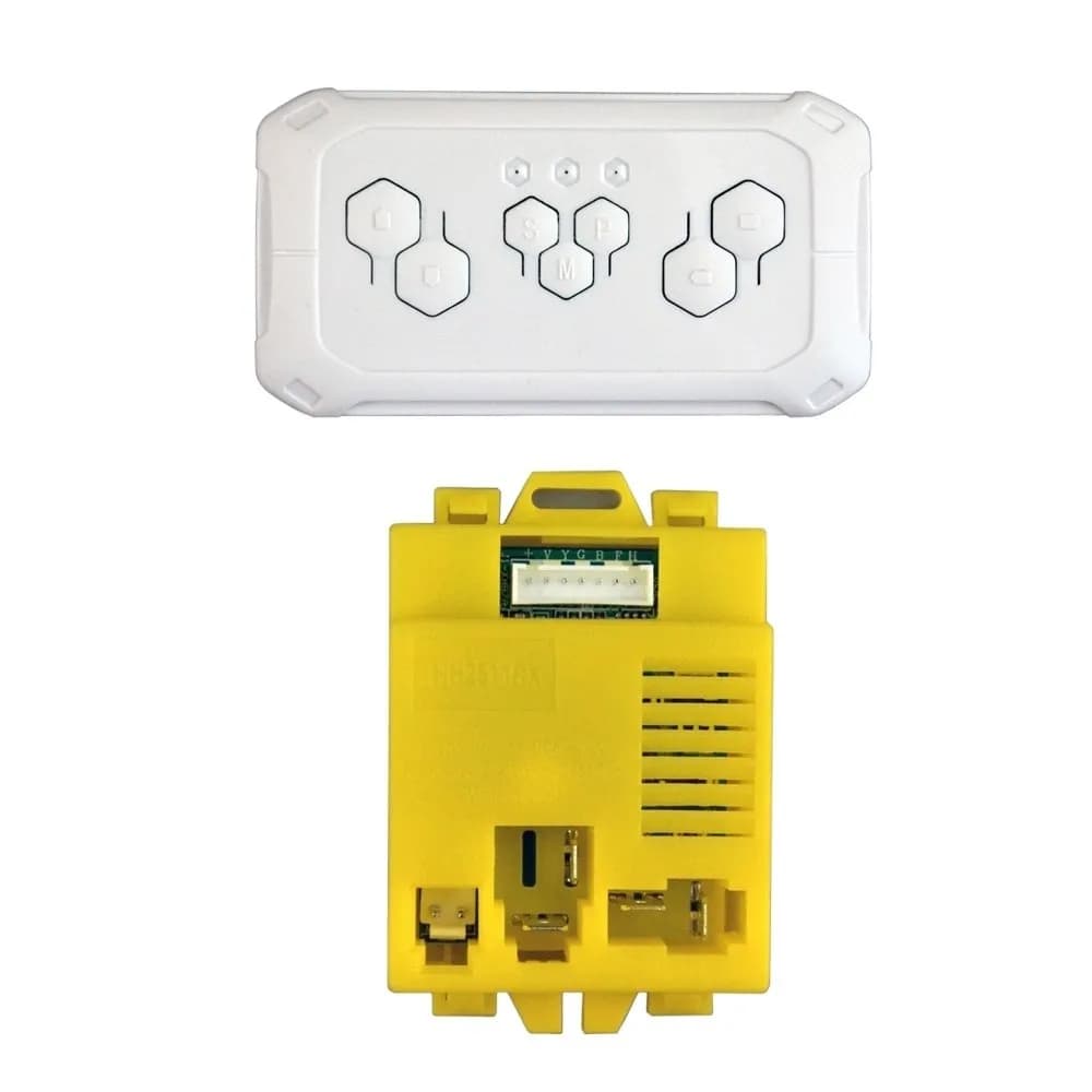 Nuovo telecomando HH2511 auto elettriche in plastica veicoli elettrici RC bianco giallo parti di ricambio accessori RC