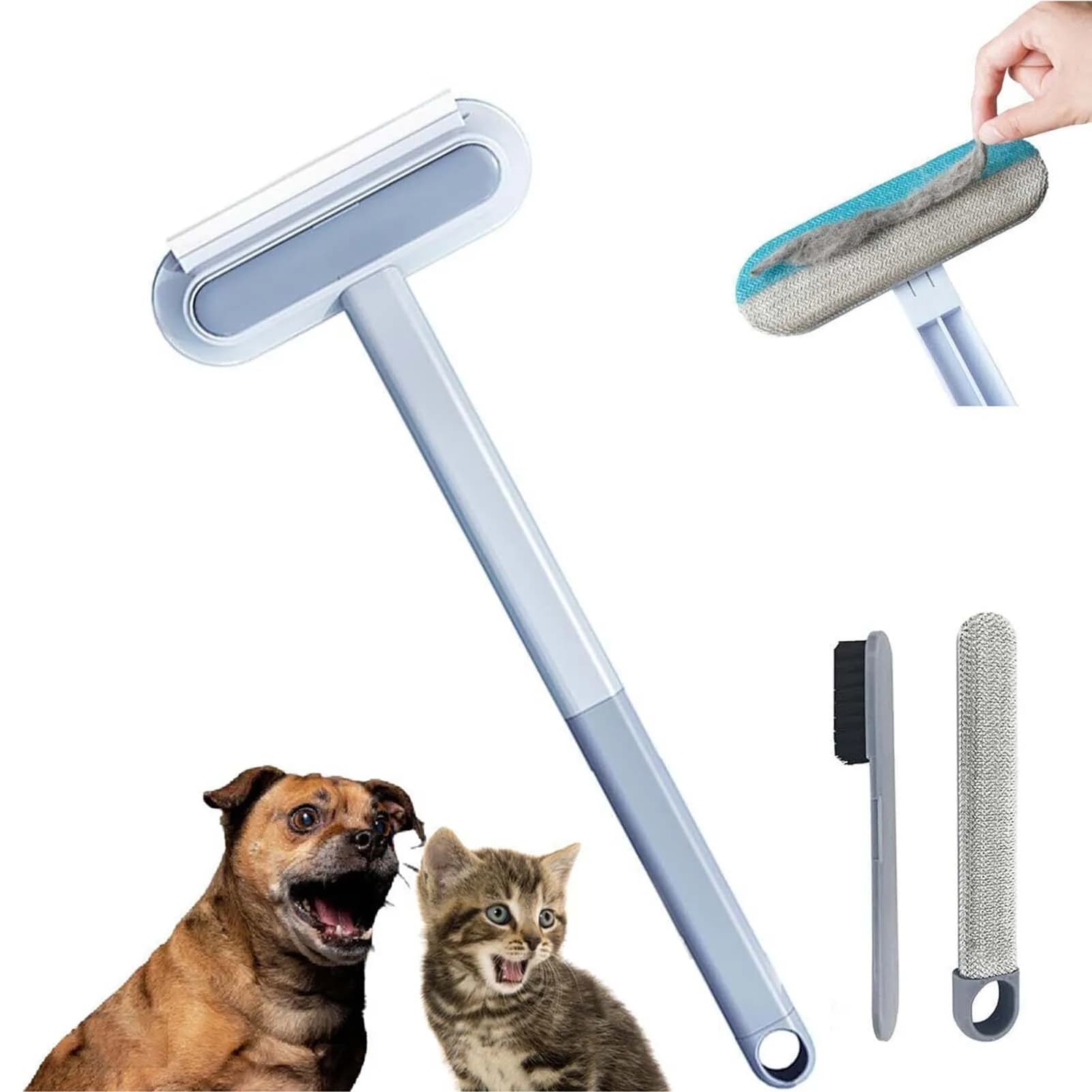 Spazzola per la pulizia dei peli del gatto del cane da compagnia Spazzola per la depilazione del cane gatto robusta e durevole per cani Gatti Accessori per animali domestici