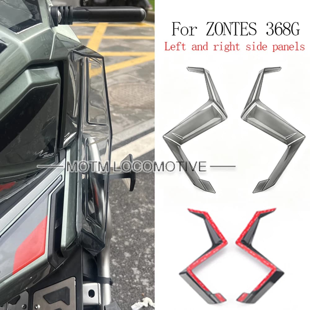 For ZONTES 368G Side Protection Plate Motorcycle Left and Right Leg Guard Side Cover Wing Splash Guard