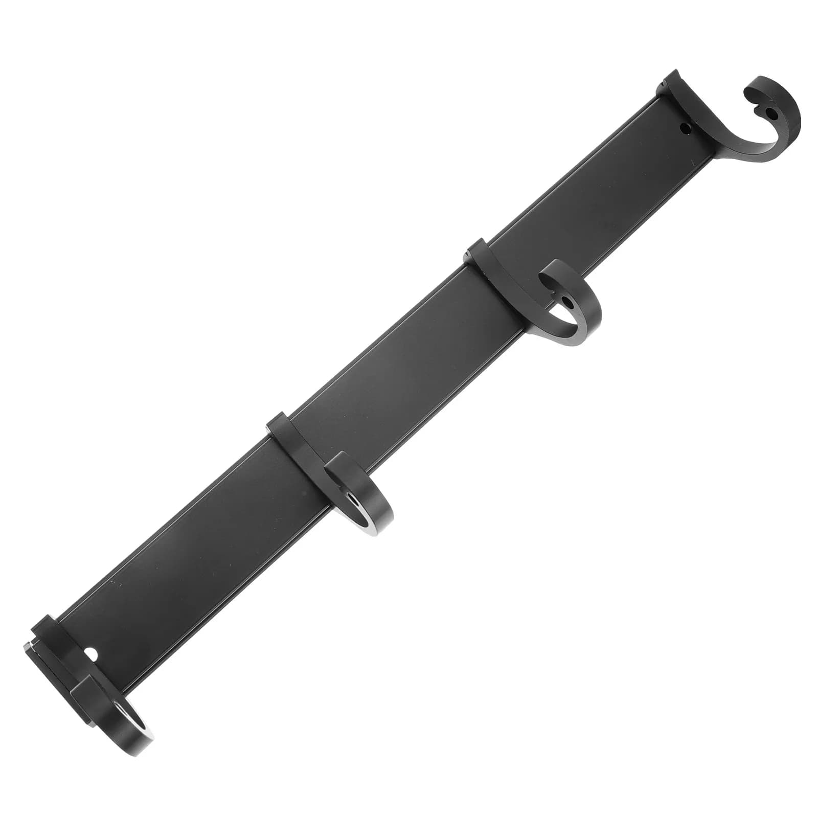 4 Hook Wall Hook Rail Heavy Duty Self Adhesive Or Screw Mount Towel Coat Umbrella Robe Hanger for Kitchen Bathroom Bedroom