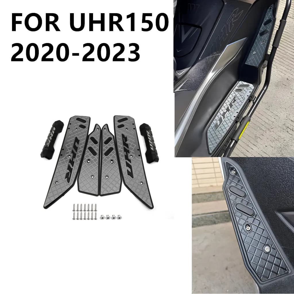 Pedane moto per UHR150 Pedale in lega di alluminio Poggiapiedi antiscivolo modificato antiscivolo e resistente ai graffi 2020-2023