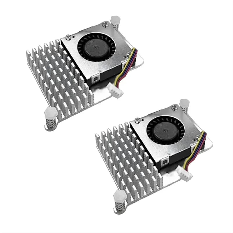 2PCS N84R For Raspberry Pi 5 Active Cooler With Fan For Efficient Heat Dissipation