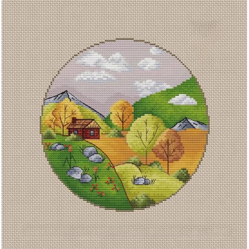 11264 Cross Stitch Kits Embroidery Cross-stitch Stich Diy Cross Stitch Set Cross Stitch Complete Kit Punch Needle Arts & Craft
